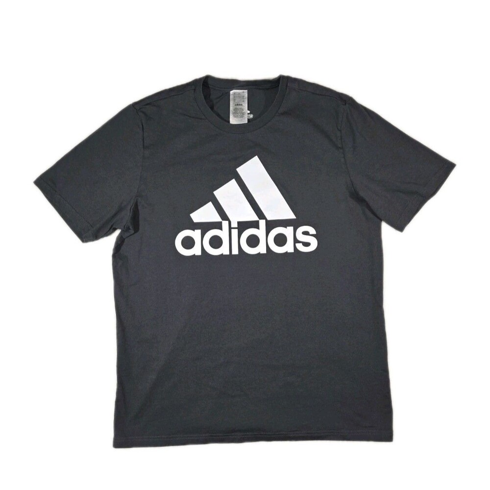 Mens Adidas Short Sleeve T Shirt Black Large